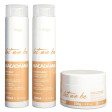 Let Me Be Macadâmia Kit Trio Manutenção Home Care (3 Produtos)
