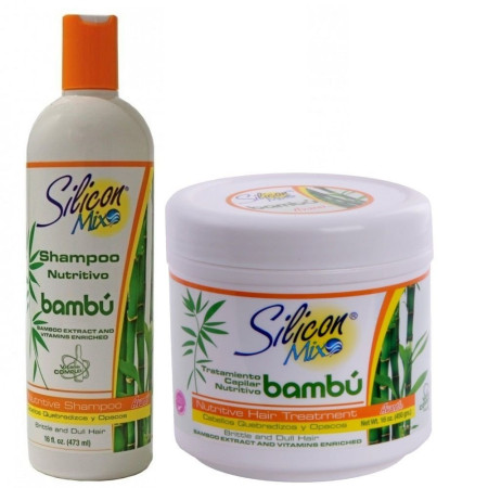 Silicon Mix Bambu Kit Nutrição Shampoo + Mascara 450g