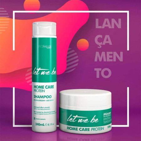 Let Me Be Home Care Manutenção Protein - Kit Shp + Mask