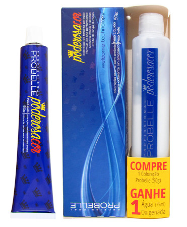 Probelle Coloração Poderosacor 6.0 Louro Escuro S/ Amônia + OX