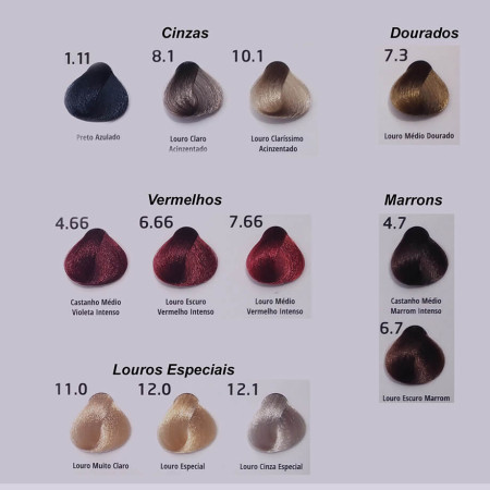 Probelle Coloração Especialista Profissional 1.11 Preto Azulado