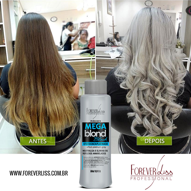 matizador forever liss antes e depois